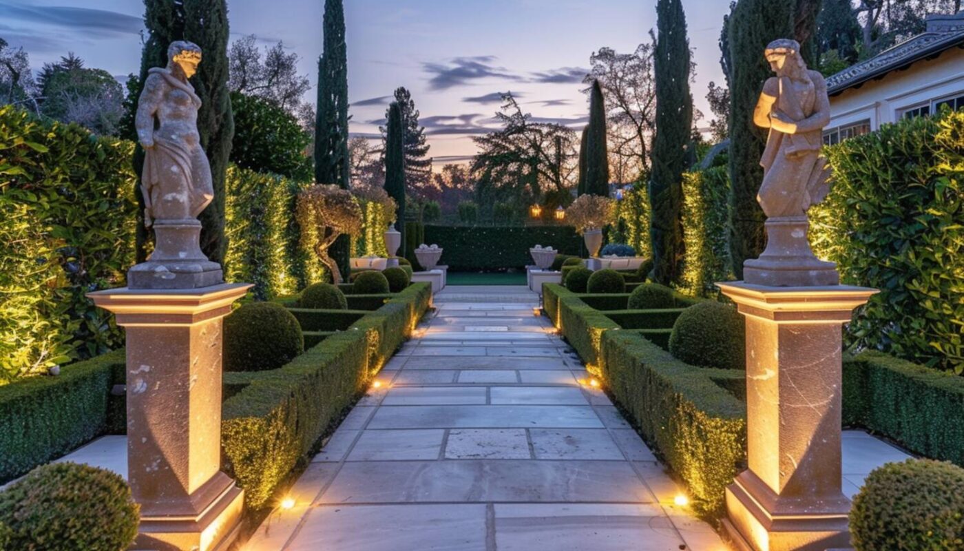 Poradnik: jakie oświetlenie LED wybrać do ogrodów przydomowych w stylu klasycznym?