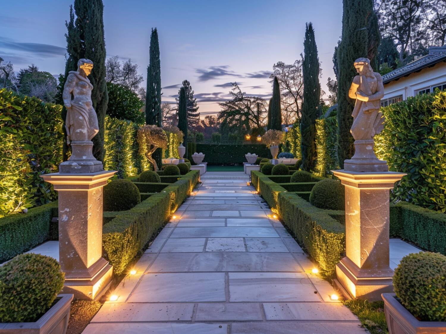 Poradnik: jakie oświetlenie LED wybrać do ogrodów przydomowych w stylu klasycznym?