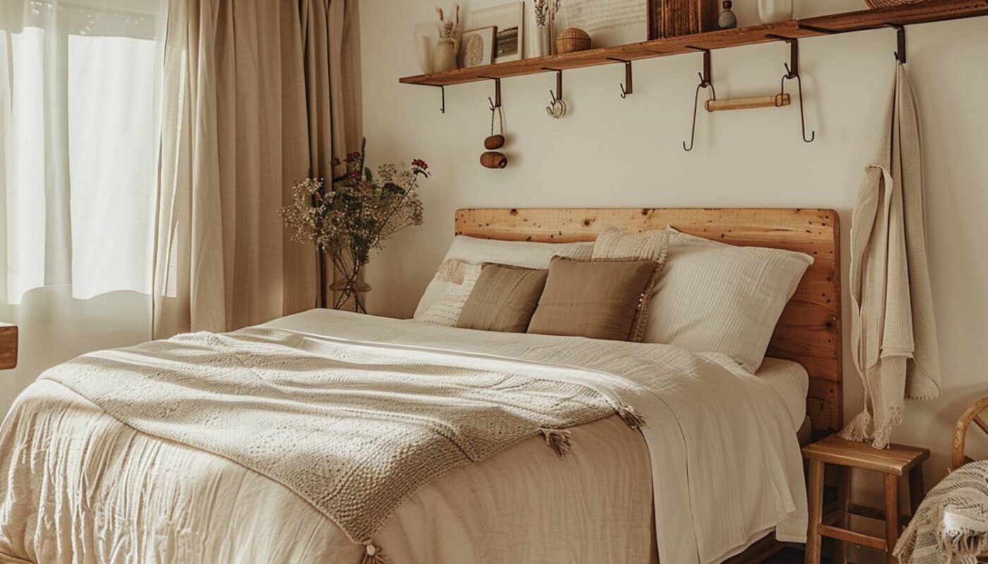 Ranking: Najlepsze łóżka w stylu skandynawskim do małych sypialni.