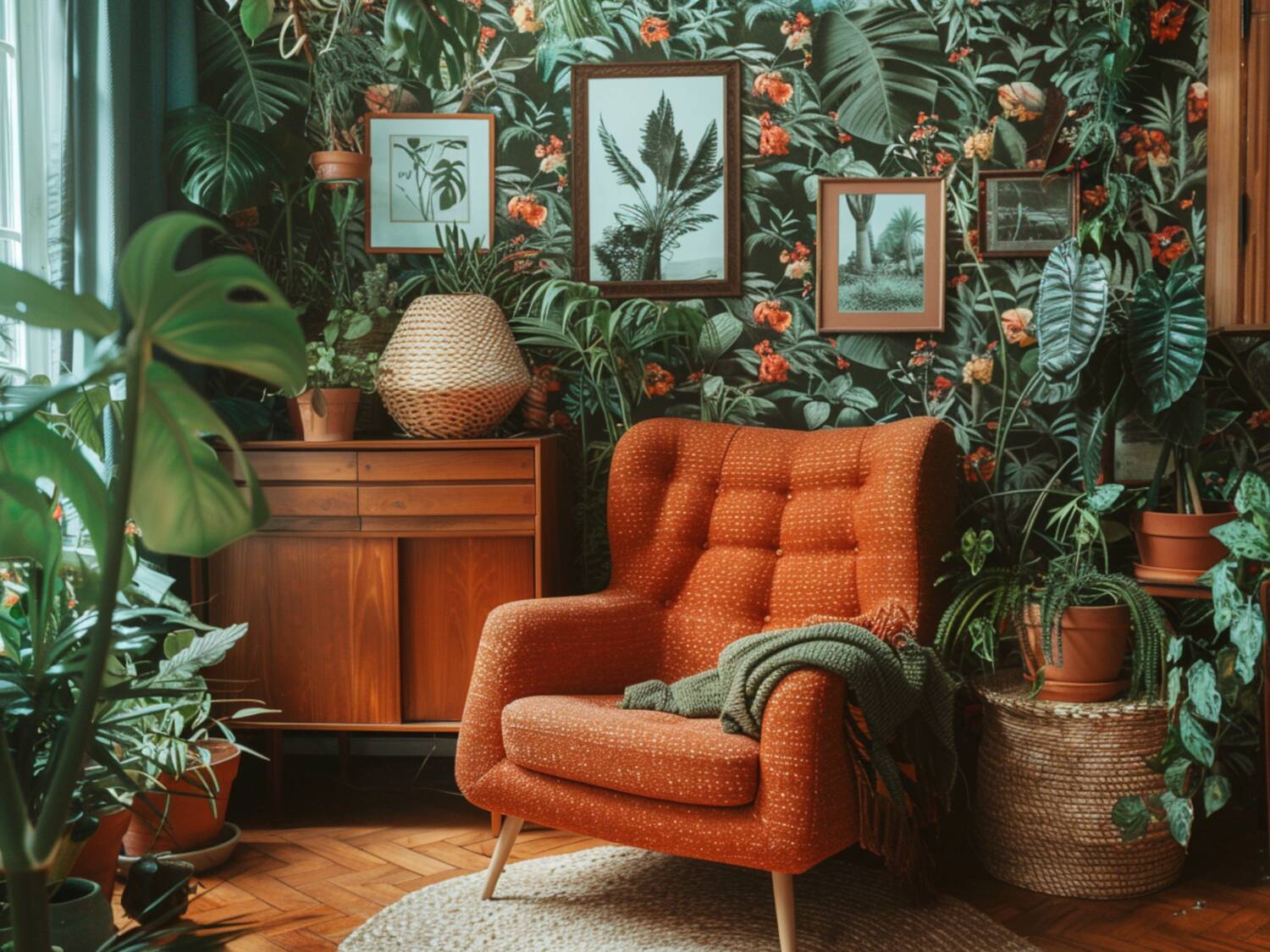 10 inspiracji na wnętrza w stylu vintage z motywami boho.