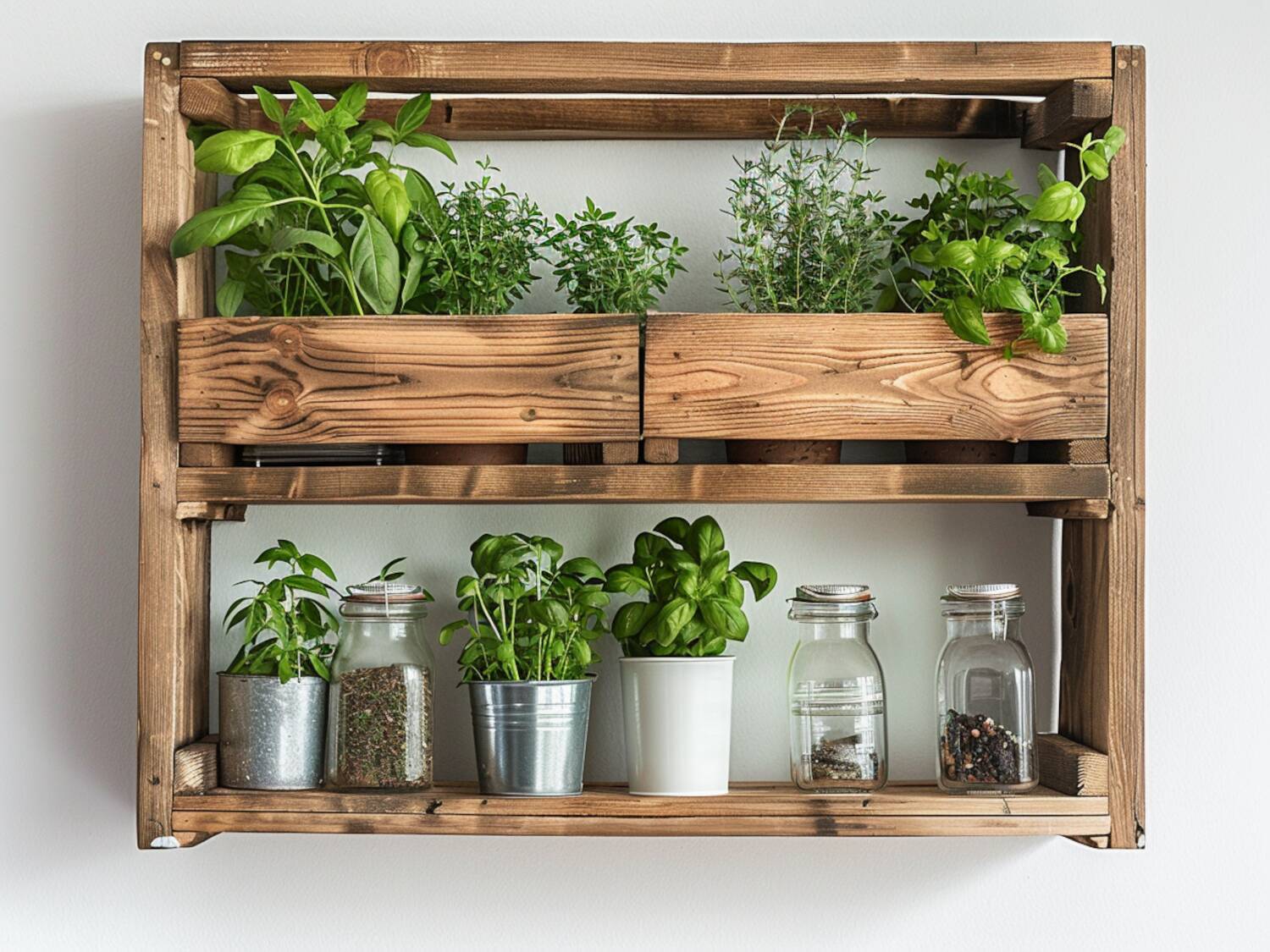 DIY: Jak stworzyć półkę ścienną z drewnianych skrzynek?