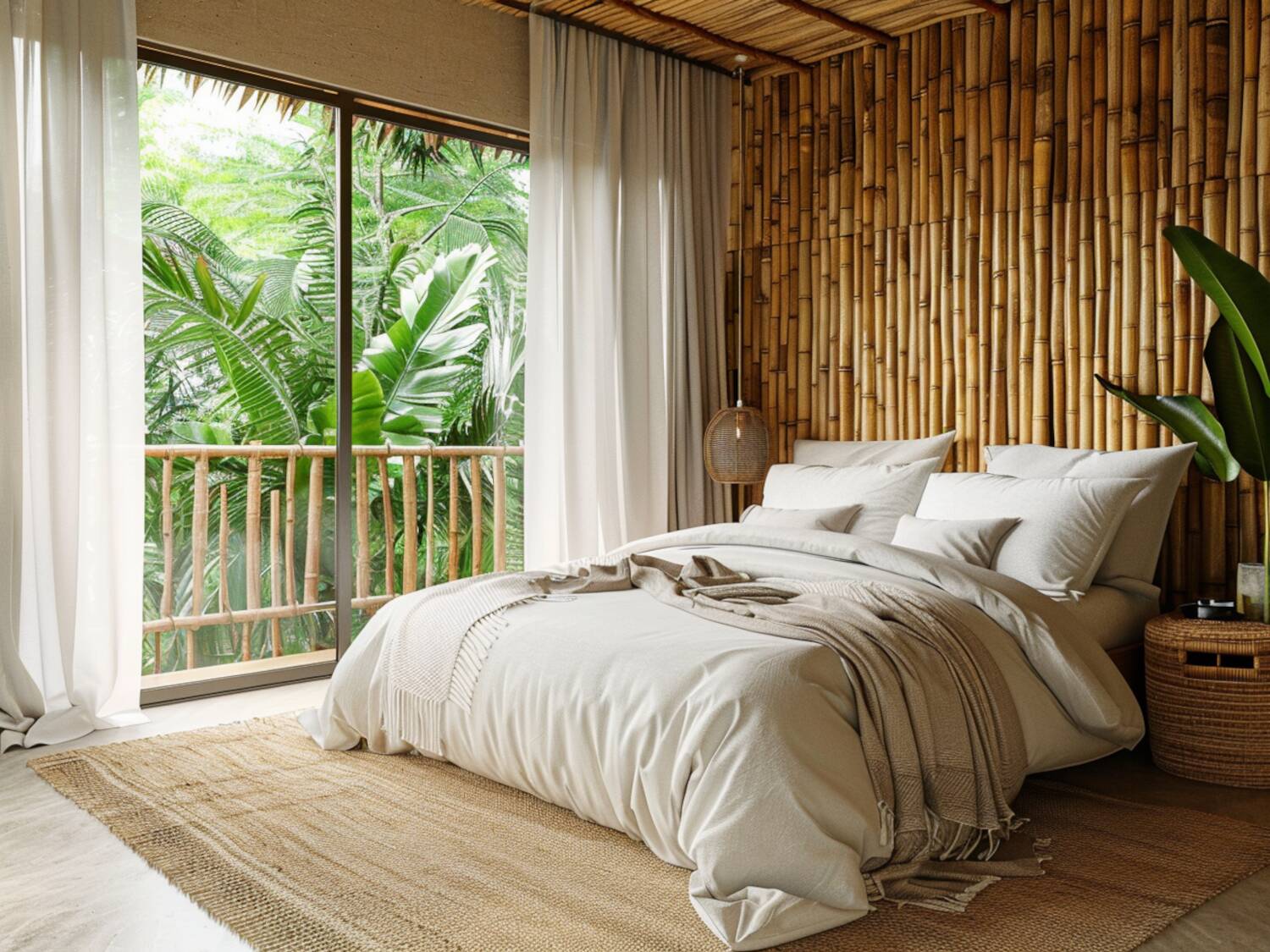 10 inspiracji na urządzenie wnętrz hotelowych z akcentami naturalnymi.