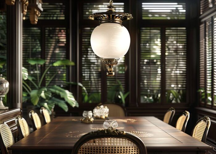 Jakie lampy wiszące wybrać do przestrzeni w stylu kolonialnym?