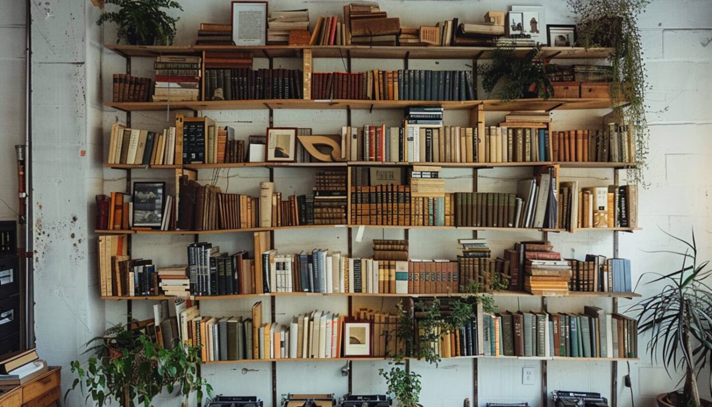 Ranking: Najlepsze regały w stylu rustykalnym do przestrzeni biurowych.