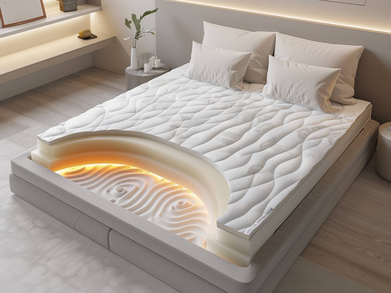 Materace hybrydowe – jakie modele są najlepsze dla osób cierpiących na bezsenność?