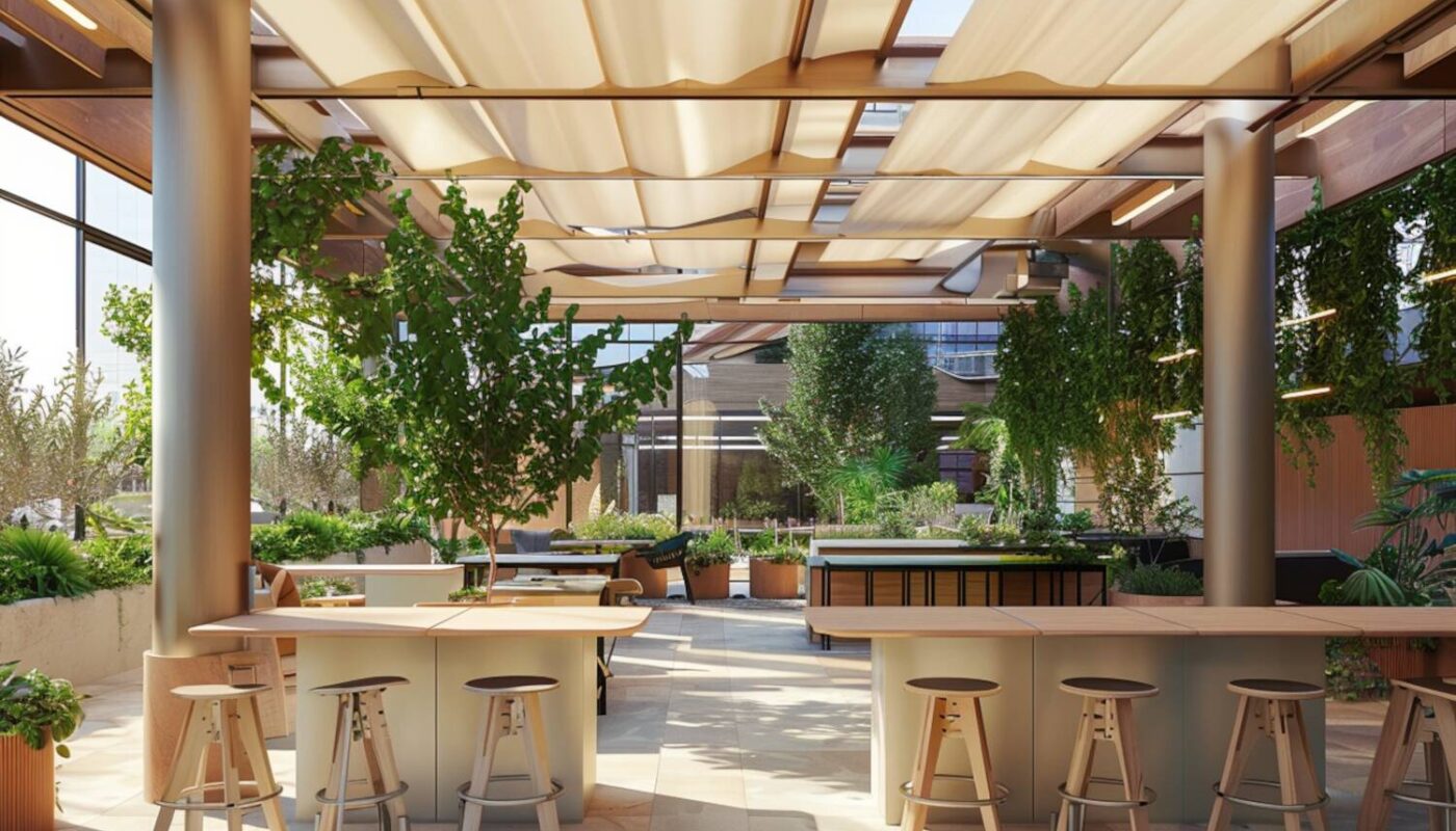 Jakie meble najlepiej sprawdzają się w przestrzeniach komercyjnych na świeżym powietrzu?