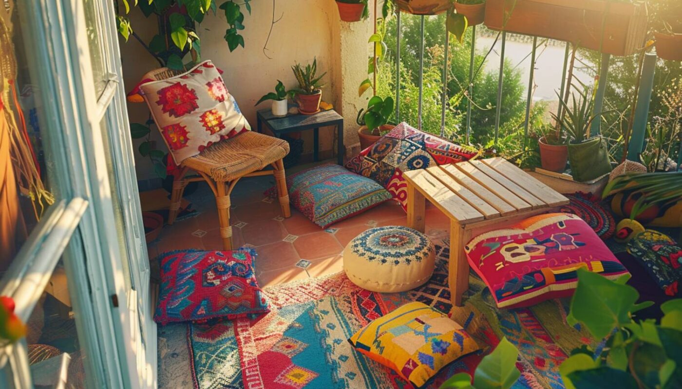 Jakie meble ogrodowe najlepiej sprawdzą się na balkonach w stylu boho?
