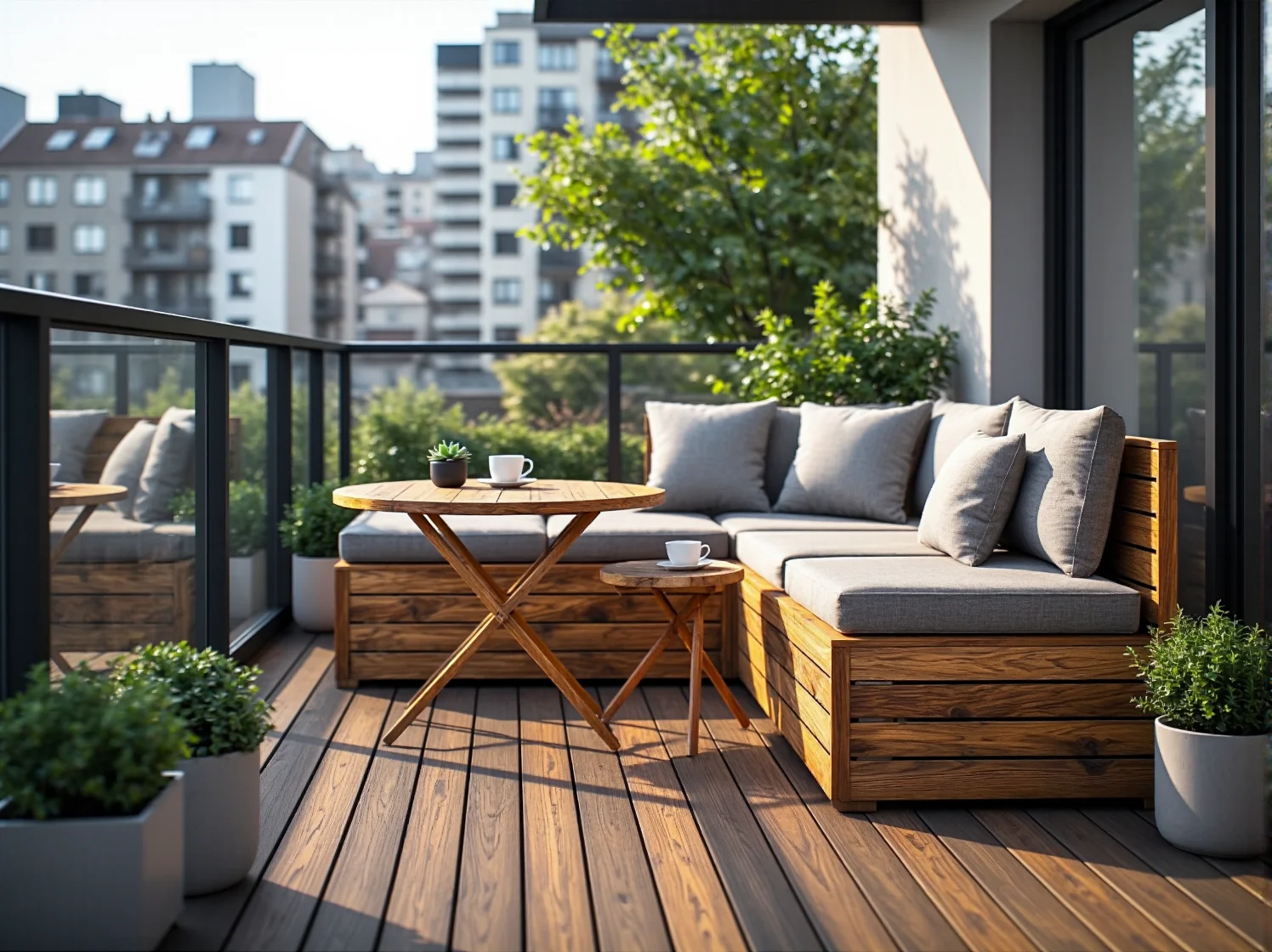 10 pomysłów na urządzenie funkcjonalnego tarasu w kawalerce – stwórz swoją miejską oazę