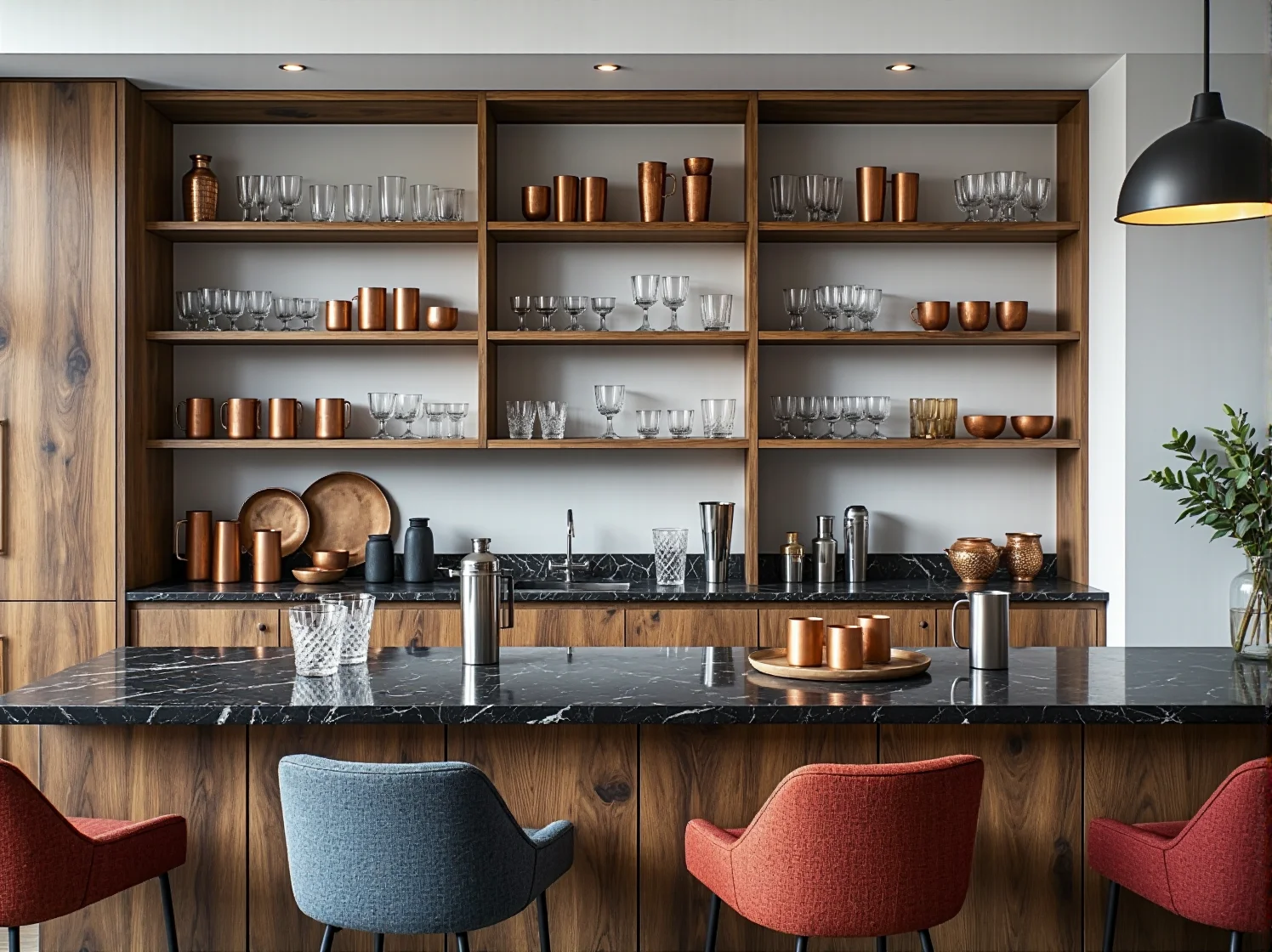 Drewniane krzesła barowe z tapicerowanym siedziskiem – klasyka i komfort w nowoczesnym wydaniu