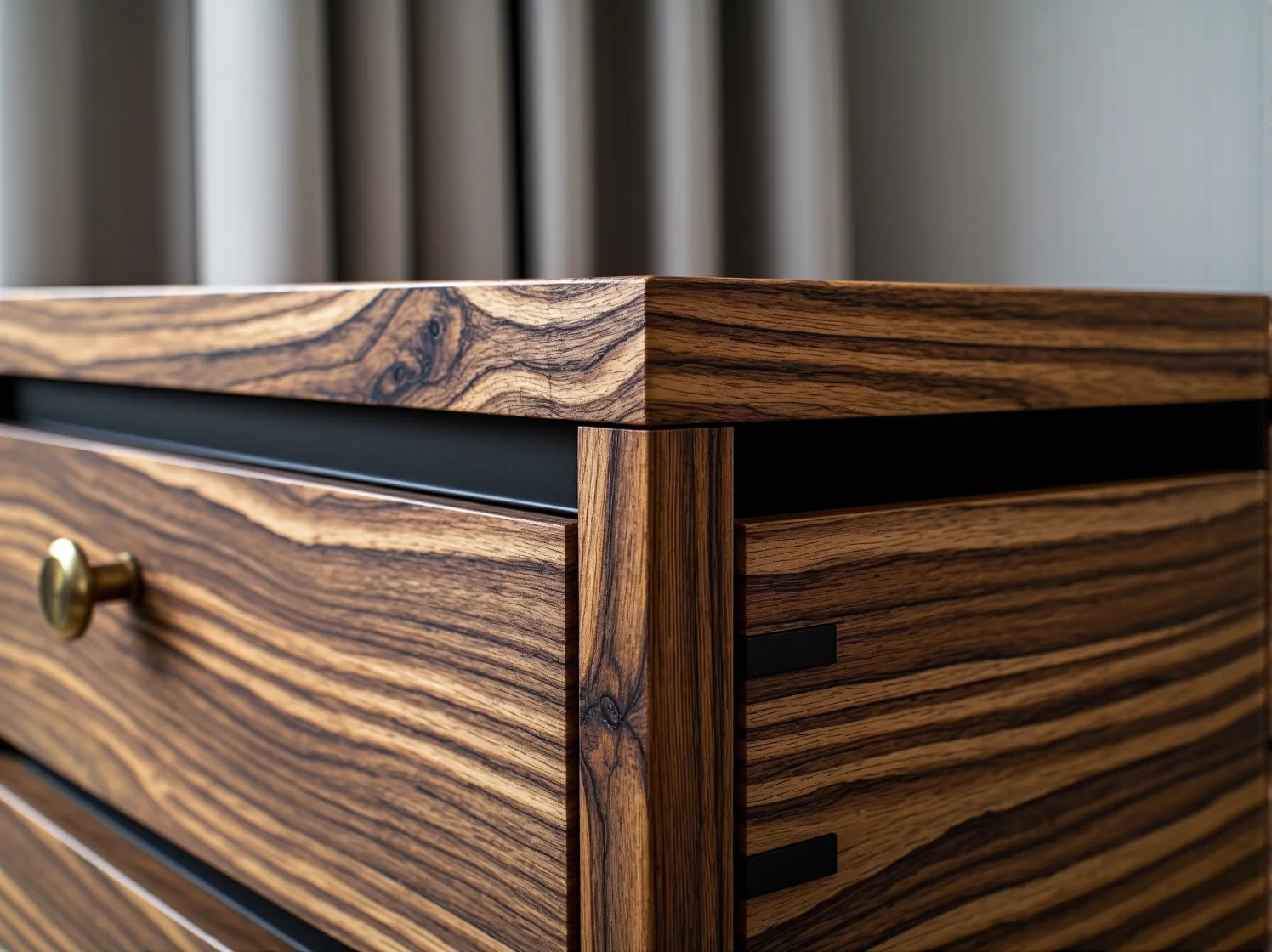 Zbliżenie na wysokiej jakości tkaninę obiciową odporną na ścieranie i plamy.