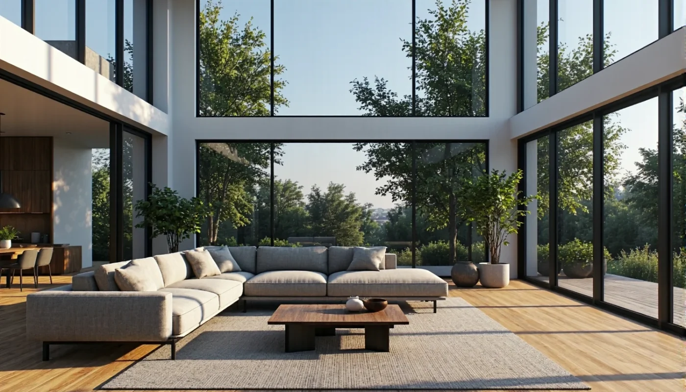 Jakie lampy elewacyjne najlepiej sprawdzą się w domach z dużymi przeszklonymi ścianami?