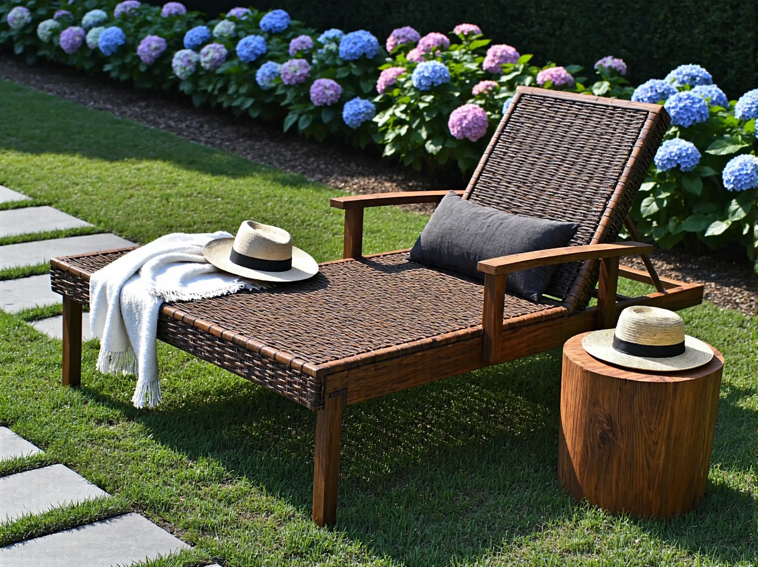 Wygodny leżak ogrodowy Zero Gravity zapewniający maksymalny komfort wypoczynku