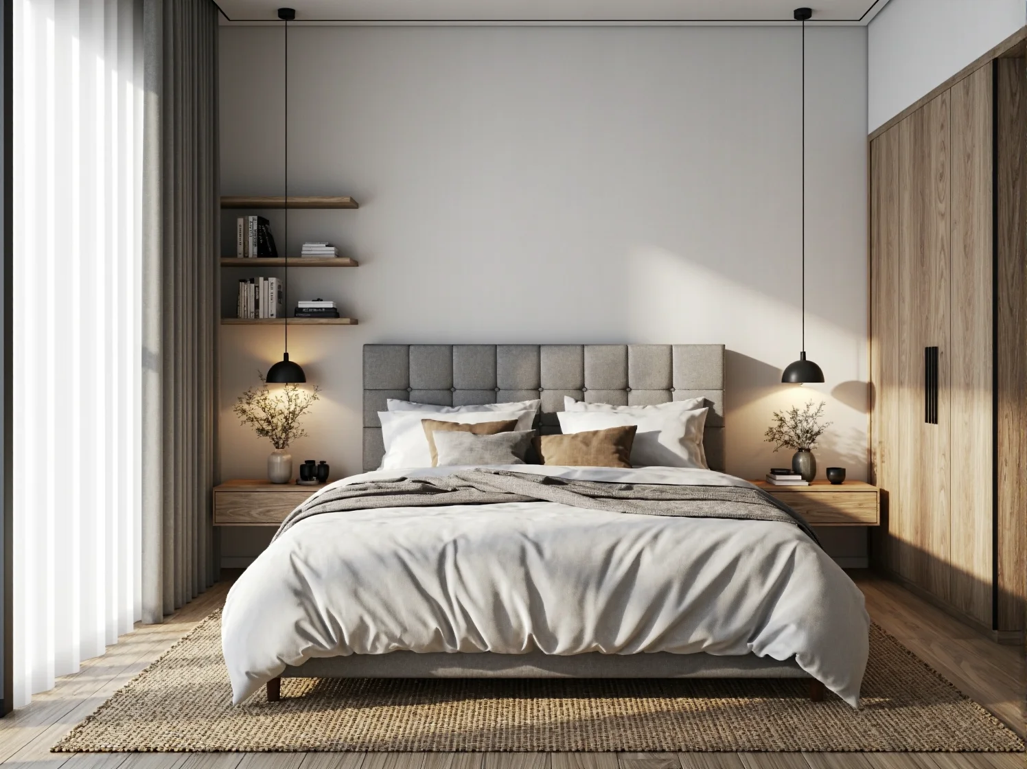 Łóżka kontynentalne w małych sypialniach – jakie modele pozwalają zaoszczędzić miejsce?