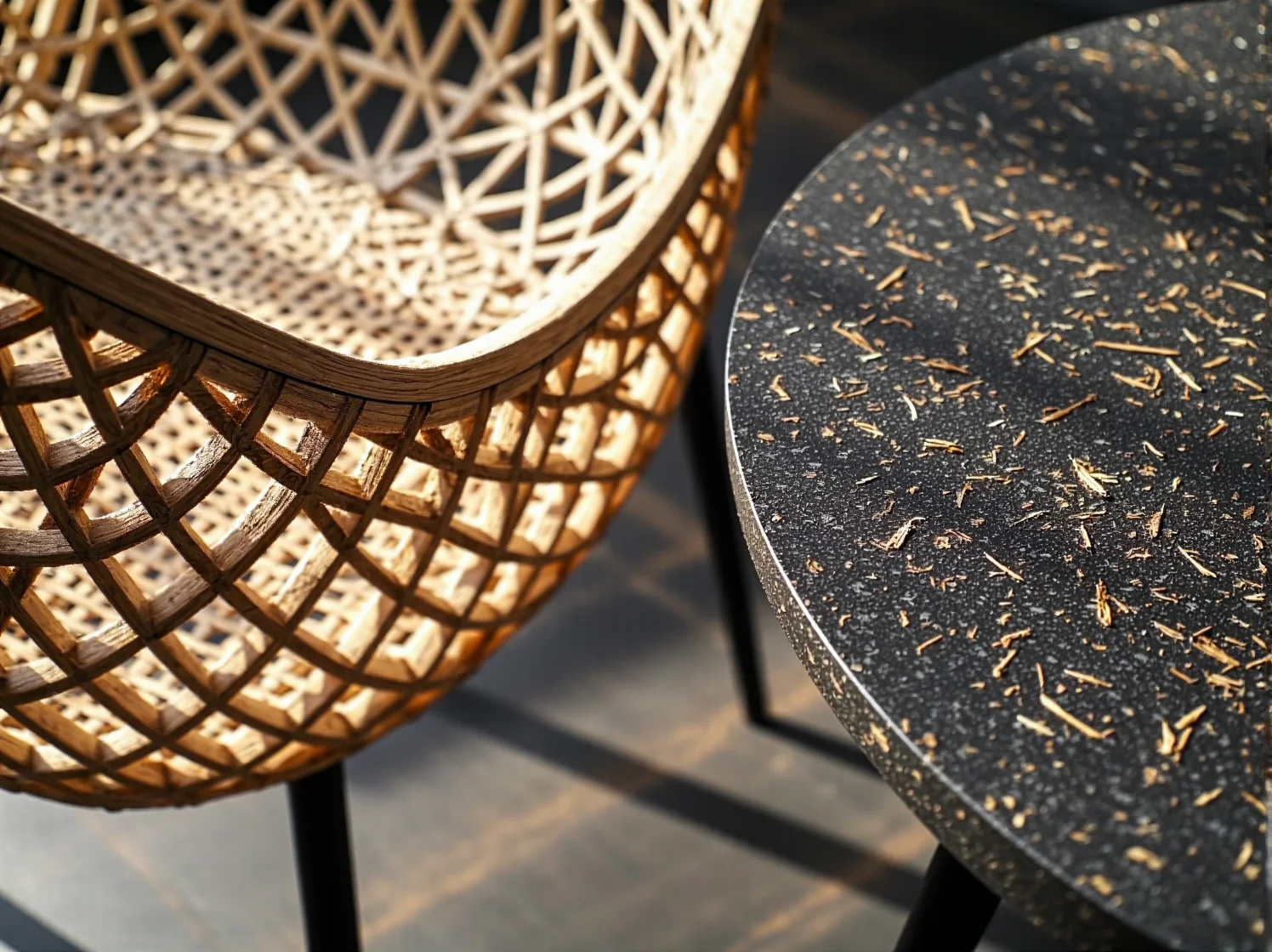 Krzesło wyhodowane z grzybni mycelium jako alternatywa dla plastiku i drewna w ekologicznym designie