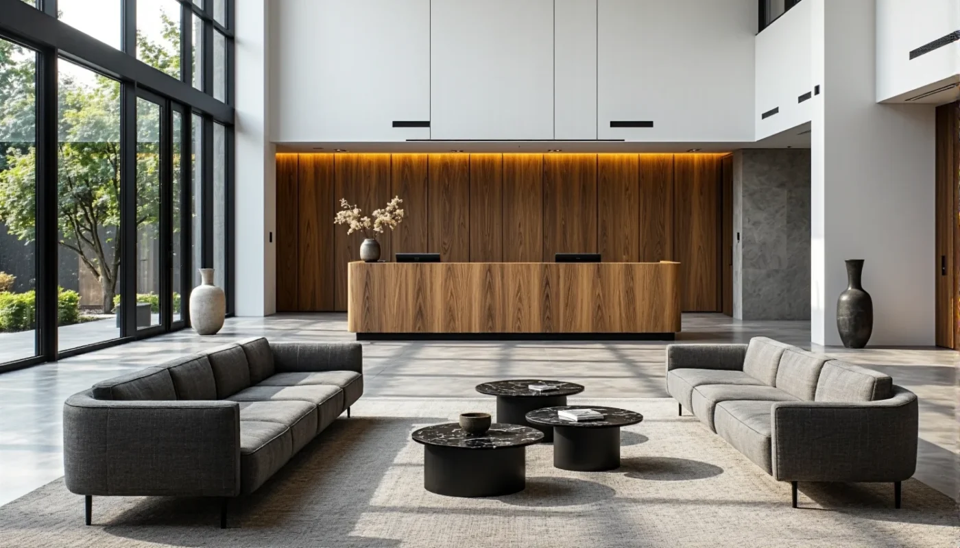 Jak urządzić przestrzeń wspólną w hotelu w stylu minimalistycznym?