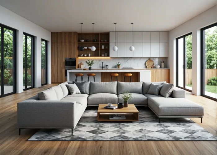 Jakie narożniki najlepiej sprawdzą się w domach z otwartą kuchnią?