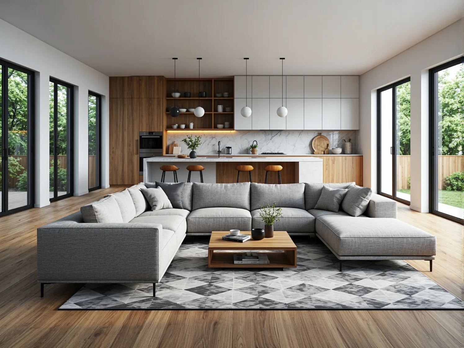 Jakie narożniki najlepiej sprawdzą się w domach z otwartą kuchnią?