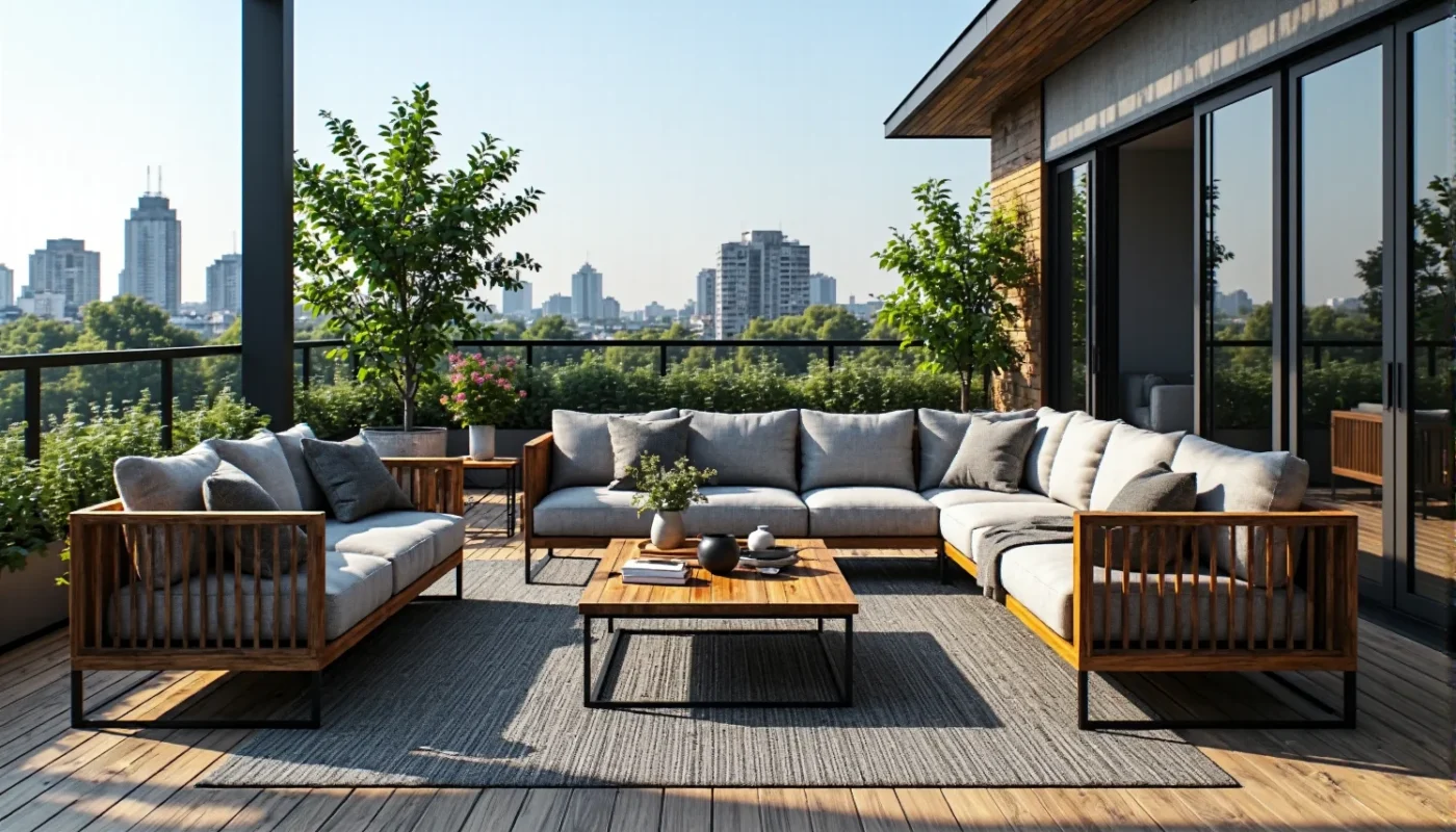 Jakie meble najlepiej sprawdzają się w przestrzeniach tarasów miejskich?