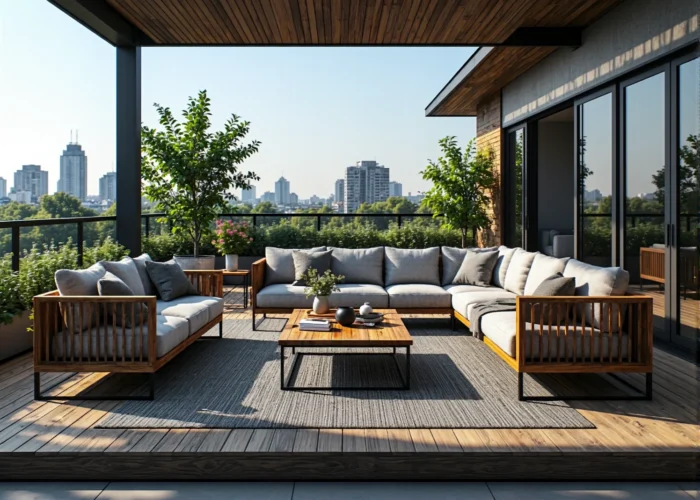 Jakie meble najlepiej sprawdzają się w przestrzeniach tarasów miejskich?