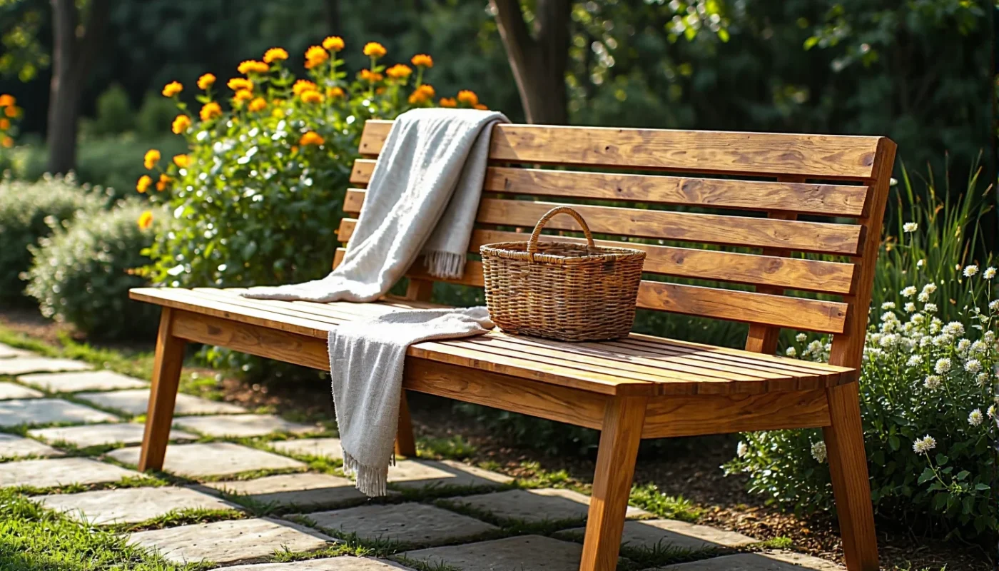 Poradnik: Jak odnowić ławki ogrodowe z wykorzystaniem naturalnych barwników?