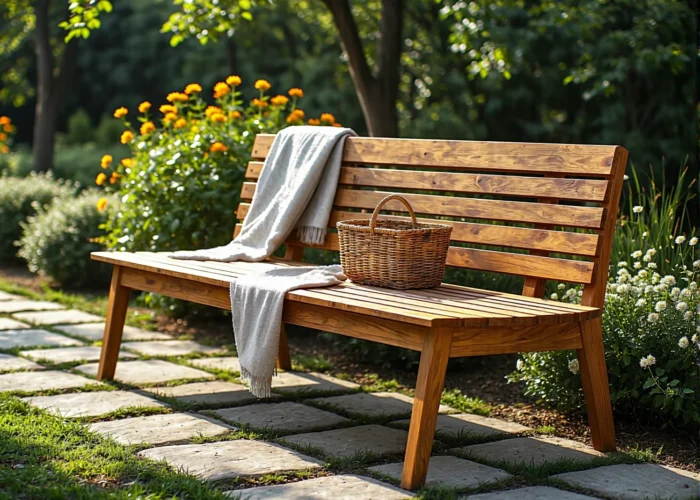 Poradnik: Jak odnowić ławki ogrodowe z wykorzystaniem naturalnych barwników?