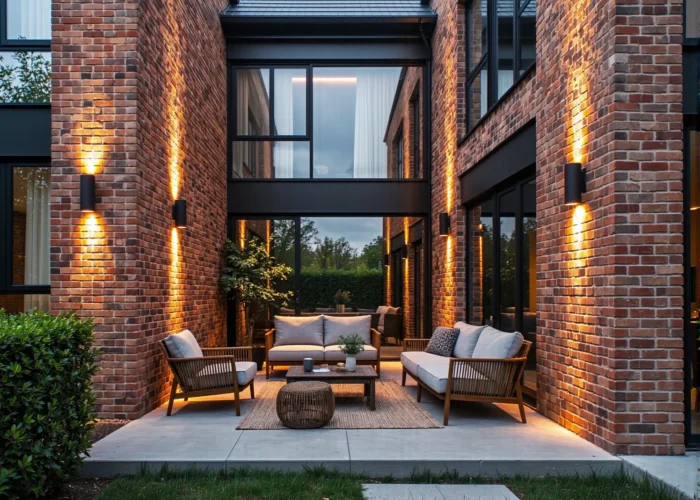 Jakie lampy elewacyjne najlepiej podkreślą fasady z cegły klinkierowej? Poradnik oświetleniowy