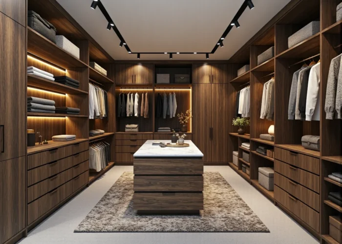 Jakie oświetlenie najlepiej komponuje się z luksusowymi systemami przechowywania?