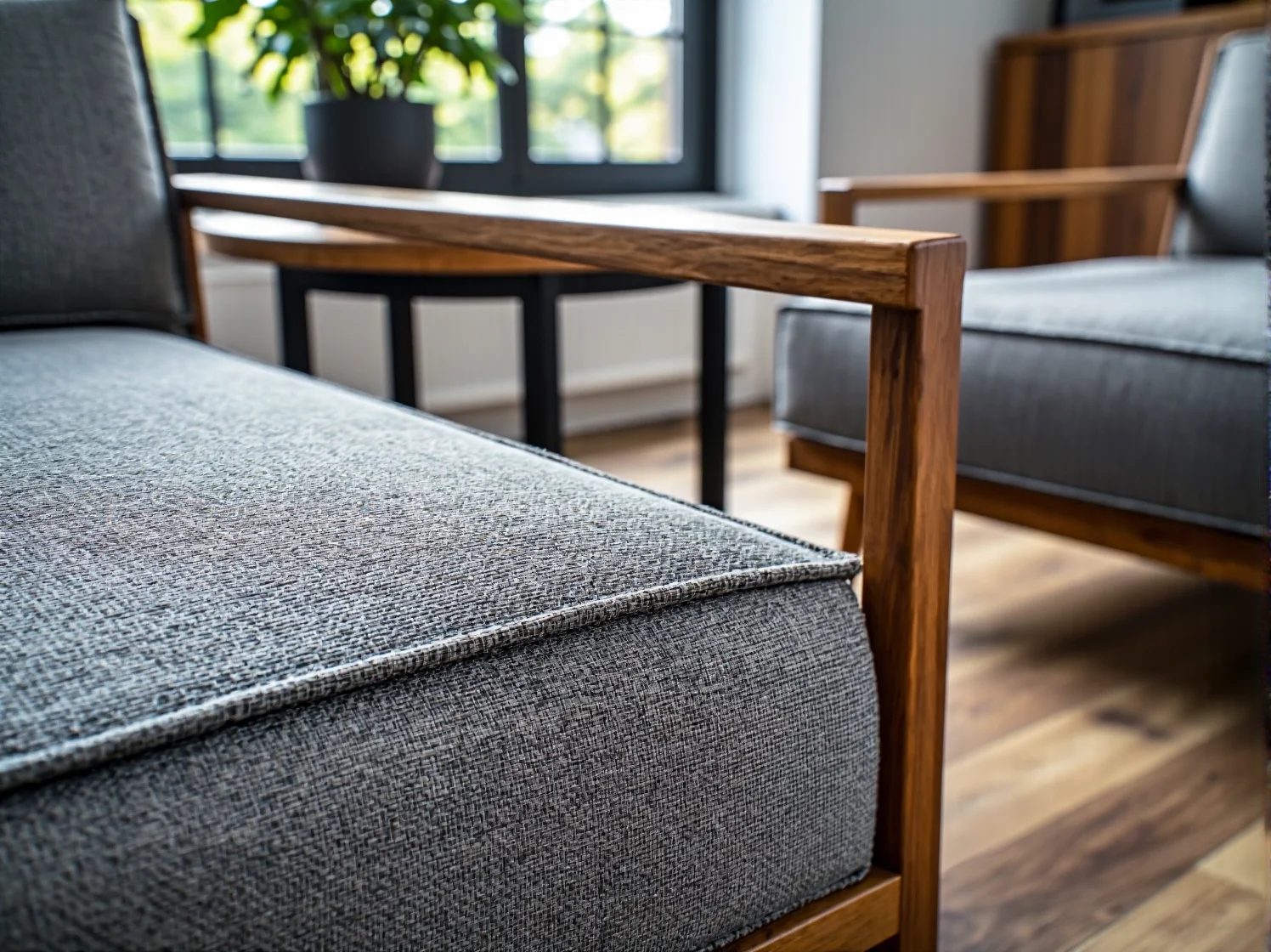 Nowoczesny stolik z akrylu w stylu glamour, który sprawia wrażenie niewidocznego.