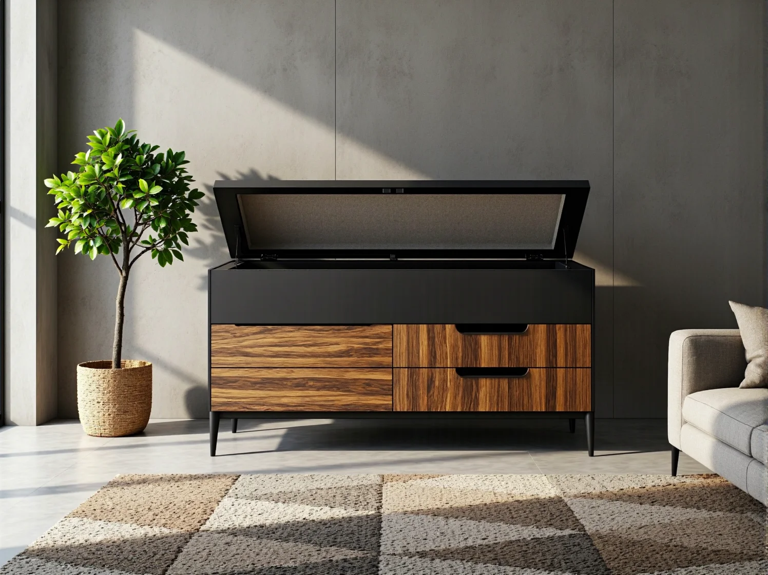 Ranking: Najlepsze komody z ukrytym miejscem do przechowywania na 2025 rok