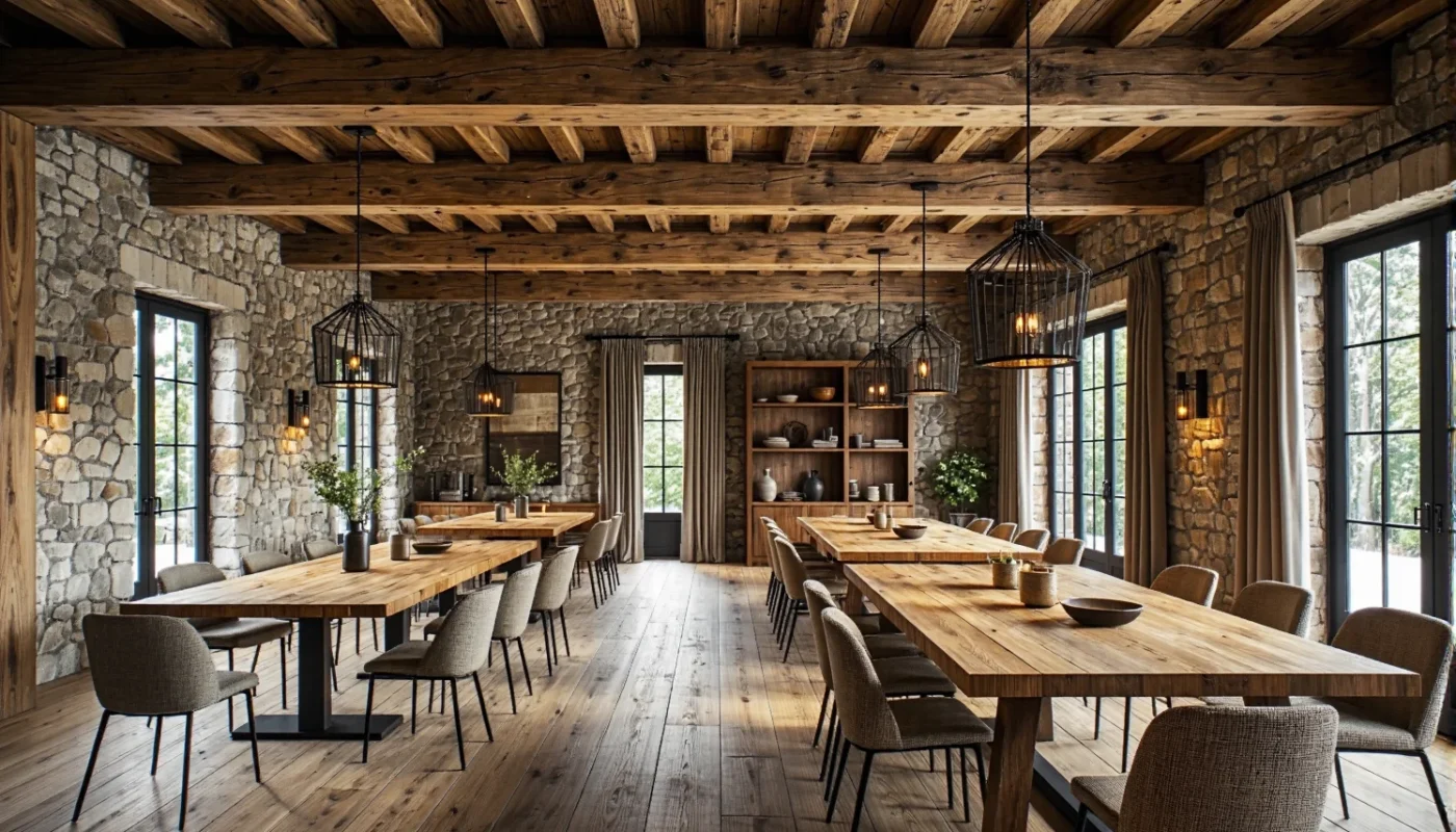 10 pomysłów na urządzenie restauracji w stylu rustykalnym – stwórz klimat sielskiej chaty