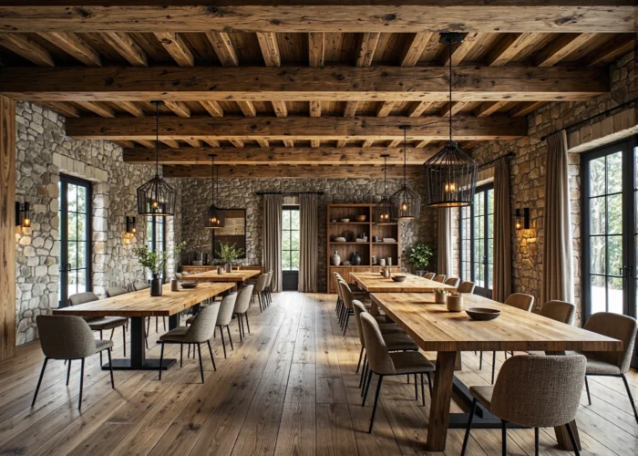 10 pomysłów na urządzenie restauracji w stylu rustykalnym – stwórz klimat sielskiej chaty