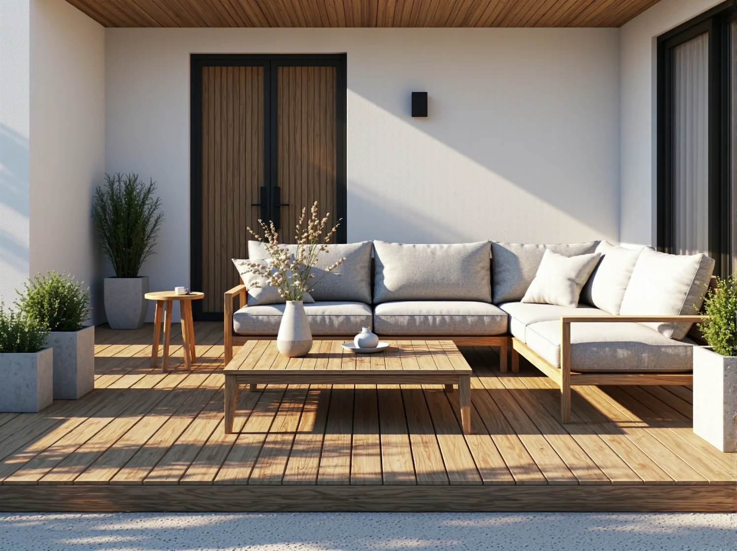 Jak urządzić taras w stylu skandynawskim? Przewodnik po meblach i dodatkach